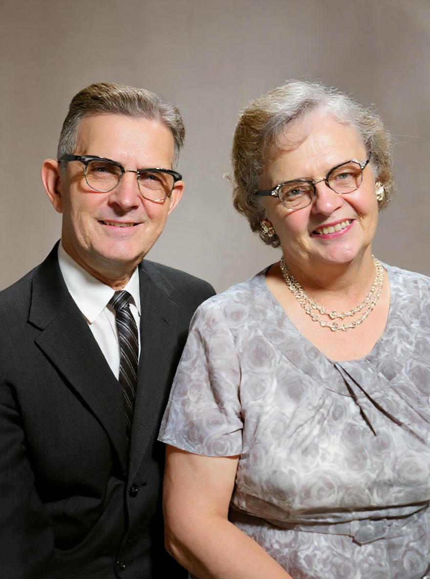 Henry and Louise Andersen-restored